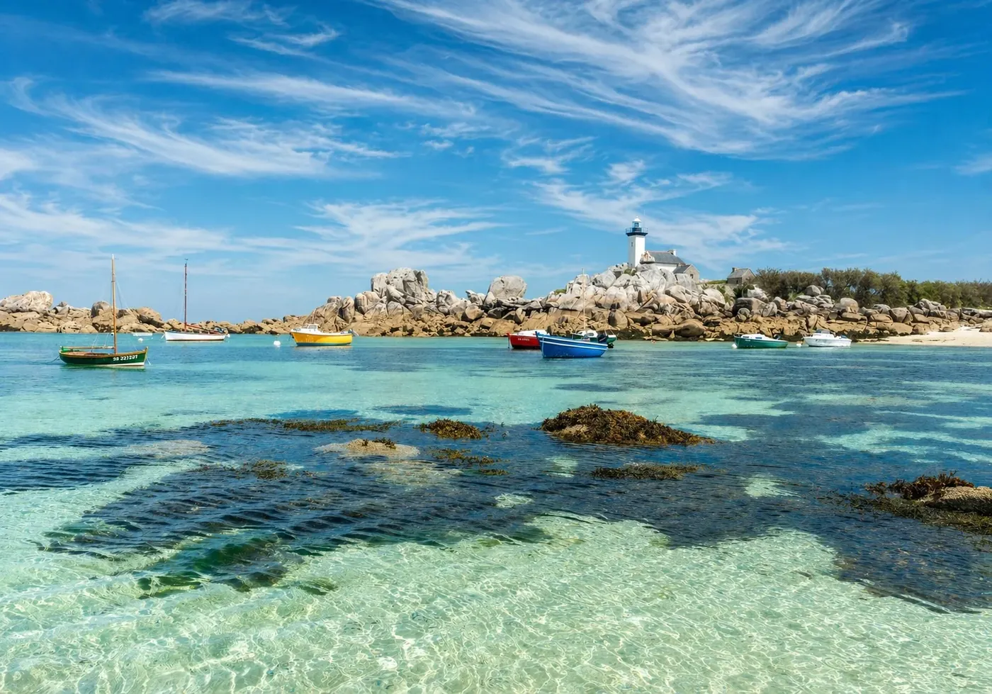 Bretagne, île et phare